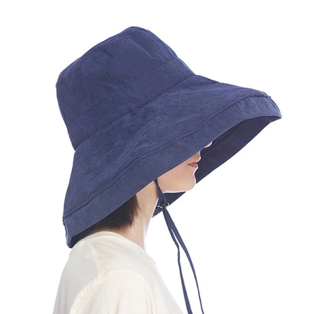 Womens Sun Summer UV Protection Floppy Bucket Hat - Picture 6 of 7